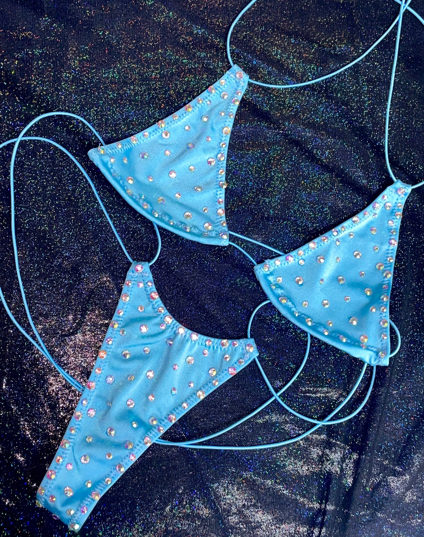 Baby Blue Micro Bikini