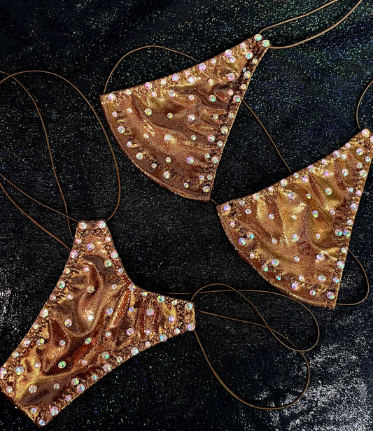 Mystique Copper Micro Bikini Set