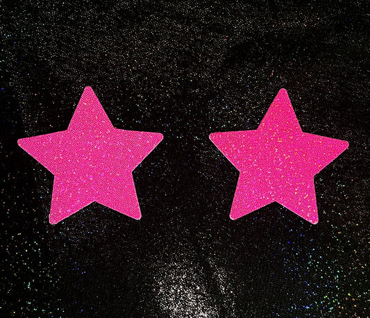 Mystique Pink Star Nipple Pasties